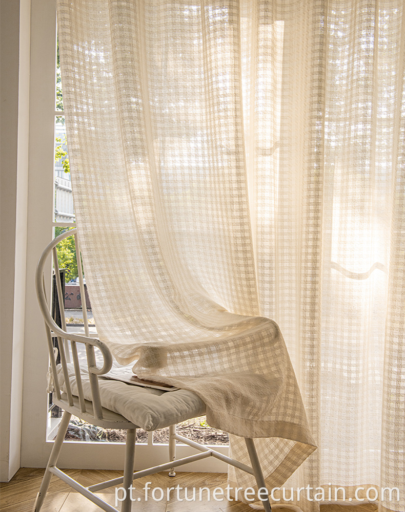 Translucence Flax Sheer Curtains